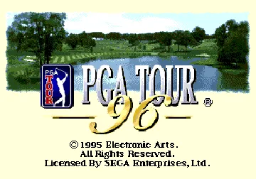 PGA Tour 96 (USA, Europe) screen shot title